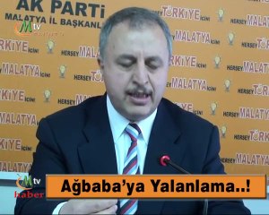 AK Parti'den Ağbaba’ya Yalanlama