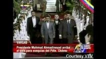 Iran's Ahmadinejad arrives in Caracas for Chavez's wake