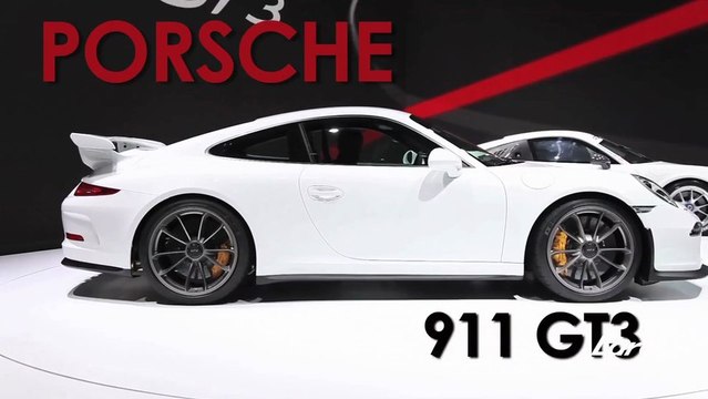 Porsche 911 GT3 - Genève 2013