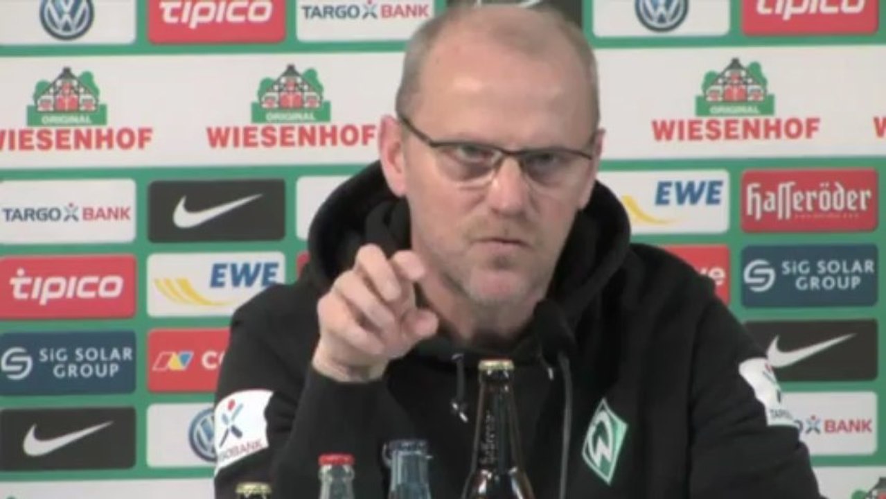 Krise bei Werder - Eichin steht hinter Schaaf