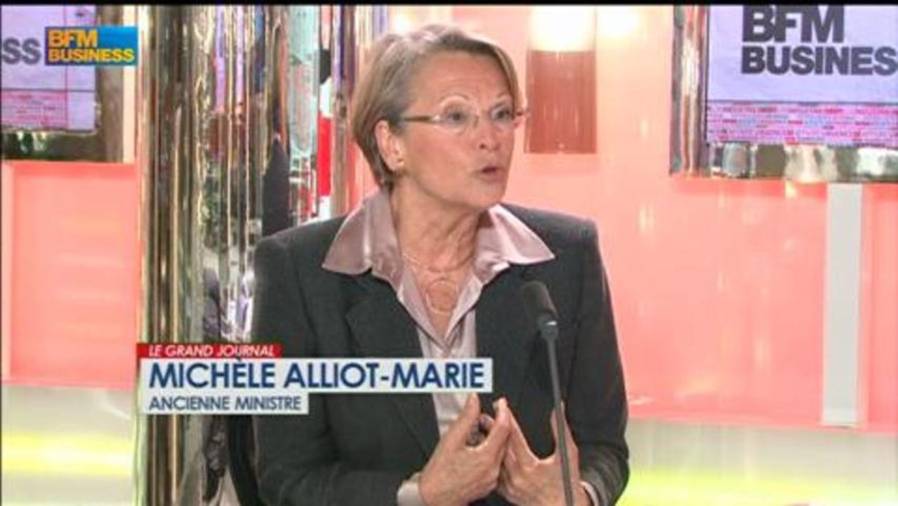 Michèle Alliot-Marie, ancienne ministre - 7 mars - BFM : Le Grand Journal 1/4