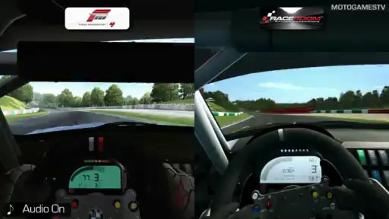 Forza Motorsport 4 vs R3E Beta - BMW Z4 GT3 at Suzuka