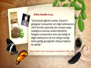 Evrimciler İtiraf Etti : Doğal Seleksiyon Evrimleştirmez