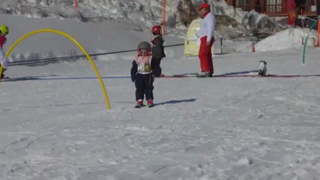 Premières glissades