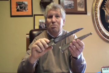 Tarihi hançer,bit pazarında bulundu