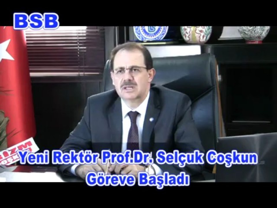 Yeni Rektör Prof.Dr.Selçuk Coşkun Göreve Başladı