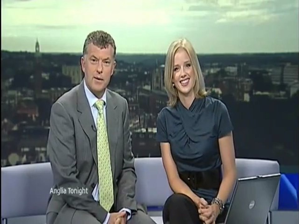 ITV Anglia News Police remove scarecrow