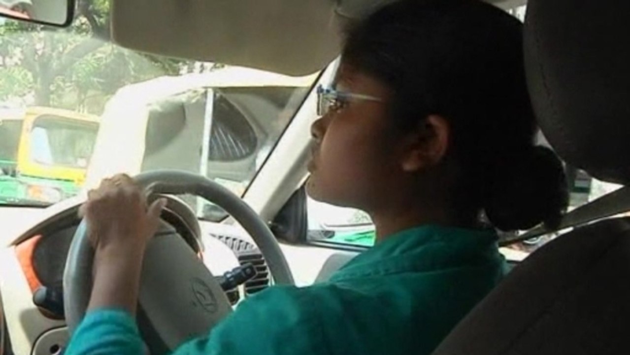 All-female taxis aim to protect Indian women
