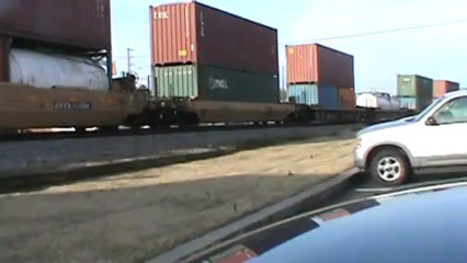 Norfolk Southern stack train out of Whitaker Yard through Austell Ga.