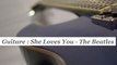 Cours guitare : jouer She loves you de The Beatles - HD