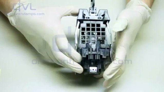 Sony XL-2400 How to replace TV Lamp Video Guide