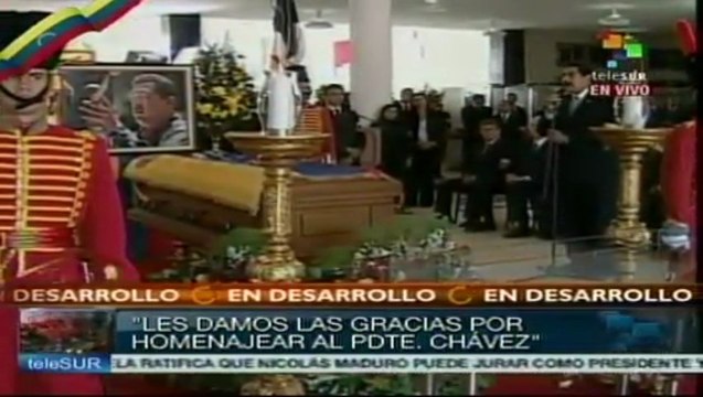 Maduro: El testamento de Hugo Chávez es la Constitución