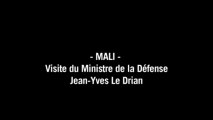 Jean-Yves Le drian en visite au Mali