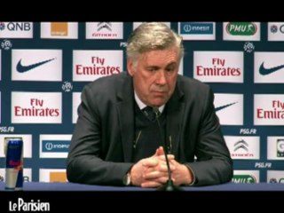 PSG - Ancelotti : "Ce ne sera pas facile de jouer avec beaucoup d'intensité"