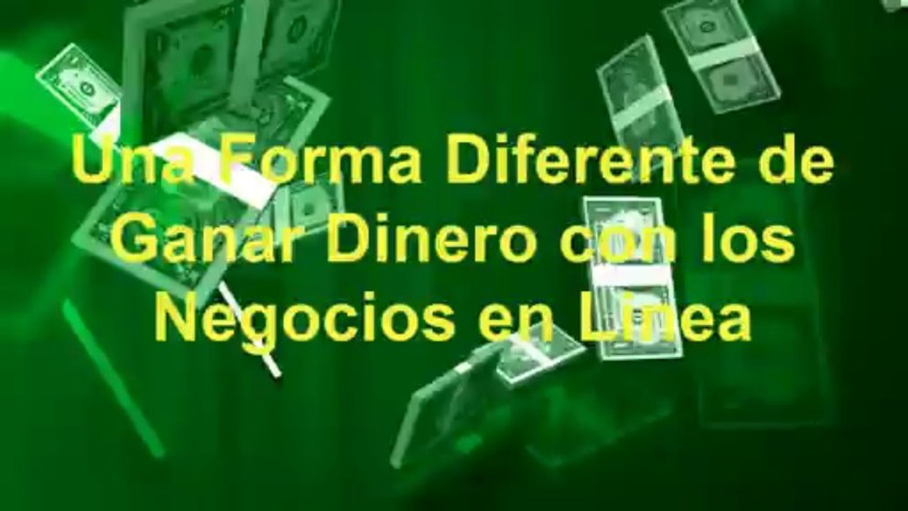 Una Forma Diferente de Ganar Dinero con los Negocios en Linea