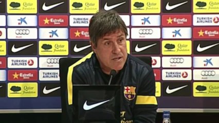 Roura: "Es normal que los jugadores estén tristes"