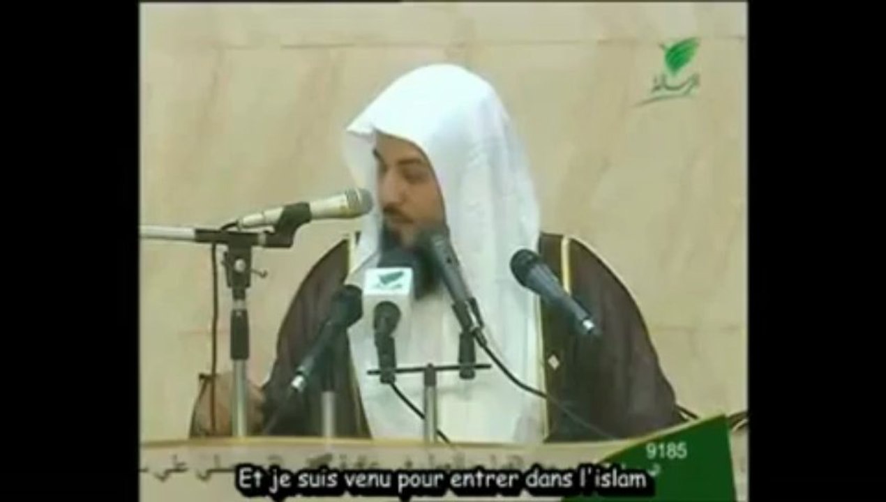 CONVERTION D' UN AMERICAIN " HISTOIRE DROLE "  - CHEIKH MOHAMMED AL ARIFI