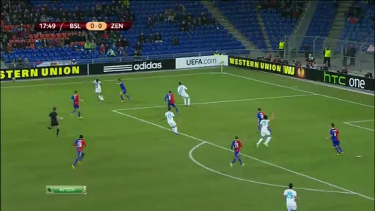 Axel Witsel dive against Basel | 2013