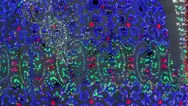 Inauguración de la iluminación de la Falla Cuba-Literato Azorín - Valencia Las Fallas 2013