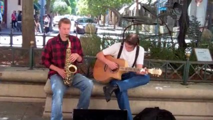 Santa Cruz Street Music - Pacific Ave.