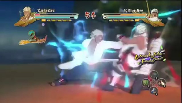 Naruto Shippuden : Ultimate Ninja Storm 3 - Killer Bee en action