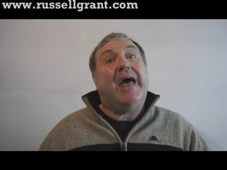 Russell Grant Video Horoscope Pisces March Saturday 9th 2013 www.russellgrant.com