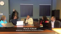 Peace Forum: Mr Anwar Arkani (Representative of Rohingiya Muslims of Burma in United Nations) tells how Being Muslim is a crime in Burma. Punishment is either rape, death or burnt house.