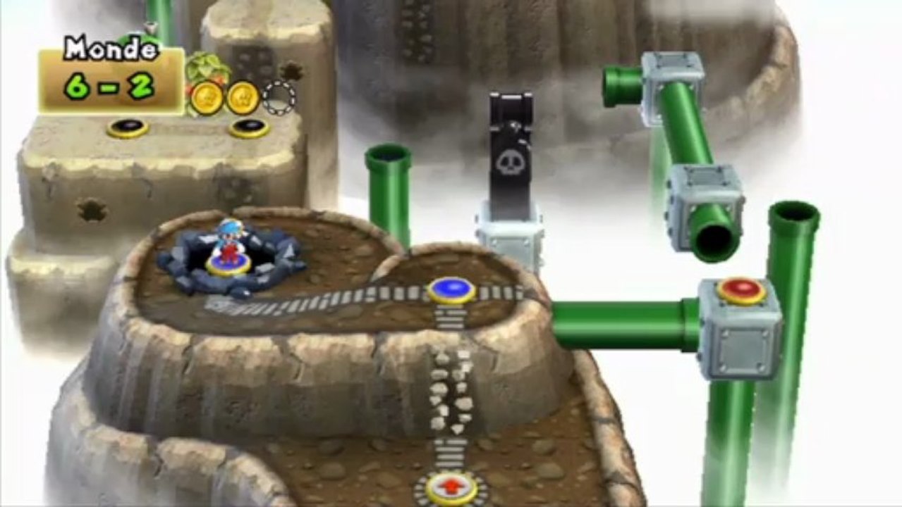New Super Mario Bros. Wii - Monde 6 : Niveau 6-2