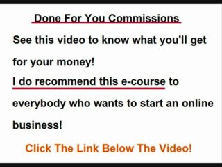 Review about Done For You Commissions - Is It Worth The Money?
