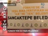 Hilal TV Ana Haber - Sancaktepe Belediyesi Yeşil Bina Sertifikası Haberi - 08.03.2013