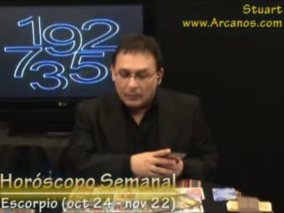 Horoscopo Escorpio 22 al 28 de febrero 2009 - Tarot