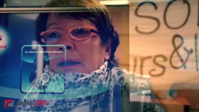 Occupation d'un Pôle Emploi par le Mouvement des Chomeurs et Précaires en Lutte