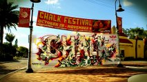 ASTRO & KANOS @ Sarasota Chalk Festival 2012