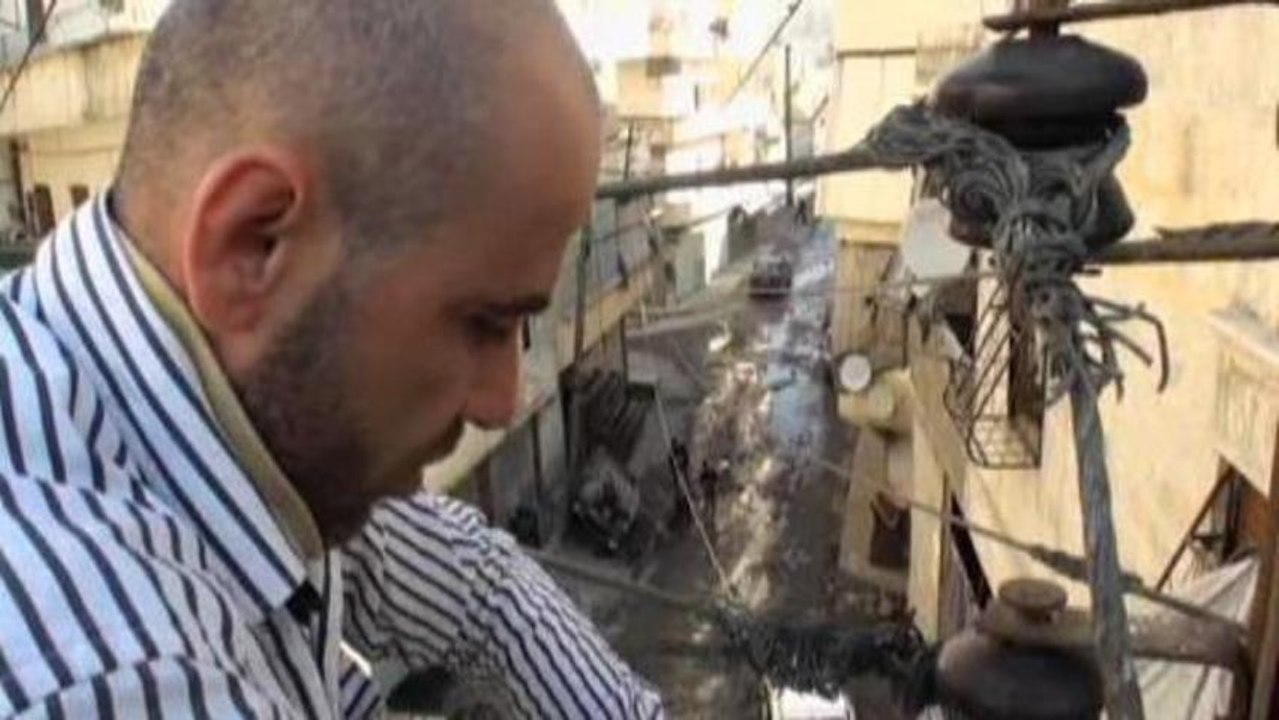 Syria electricians risk all to restore power
