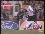 2001 (May 8) Valencia (Spain) 3-Leeds United (England) 0 (Champions League)
