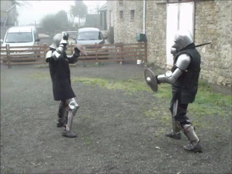 Entrainement combat medieval