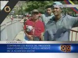 Venezolanos siguen haciendo largas colas en el cuarto día de capilla ardiente del presidente Chávez
