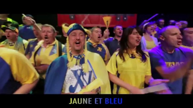 Teaser de la Chanson des Supporters ! les premières notes de jaune et bleu, Ensemble !