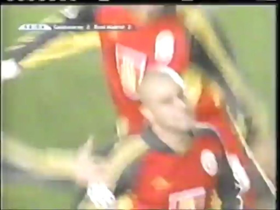 2001 (April 3) Galatasaray (Turkey) 3-Real Madrid (Spain) 2 (Champions League)