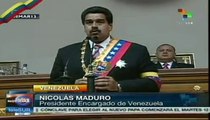 Maduro asume presidencia y nombra a Arreaza vicepresidente