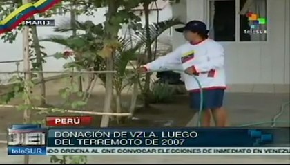 La provincia peruana de Chincha llora la muerte de Chávez