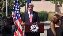 Kerry Visits US Embassy in Abu Dhabi