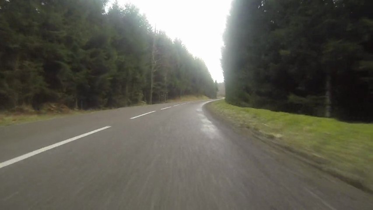 on the road