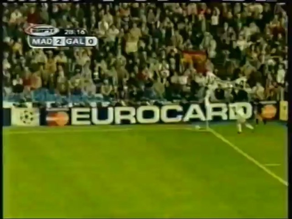 2001 (April 18) Real Madrid (Spain) 3-Galatasaray (Turkey) 0 (Champions League)
