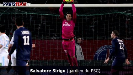 Réaction de Sirigu à la fin du match face à Nancy
