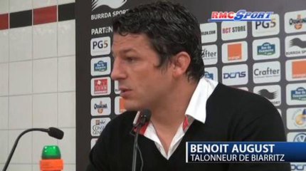Top 14 / Les réactions de B. Laporte, B. August et S. Bruno après Toulon - Biarritz - 09/03