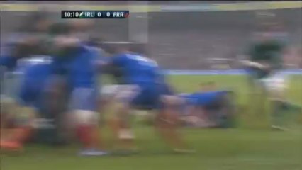 Les deux essais du match Irlande-France