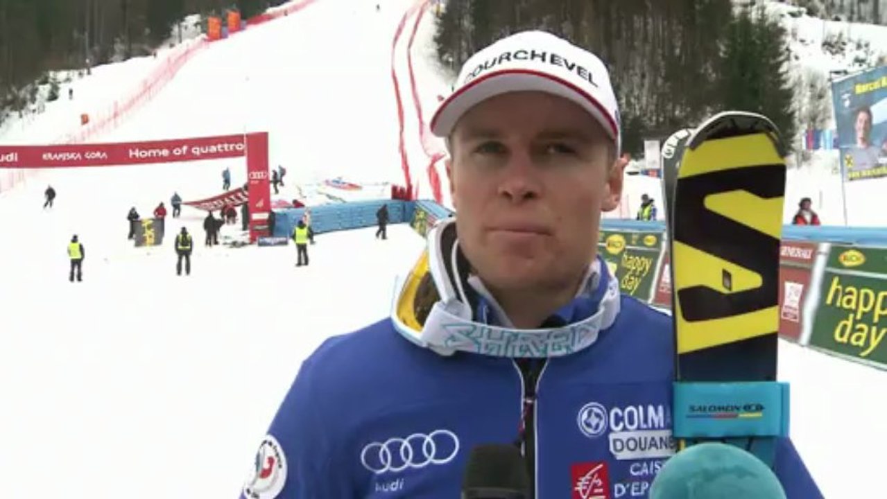 Alexis Pinturault 3e à Kranjska Gora