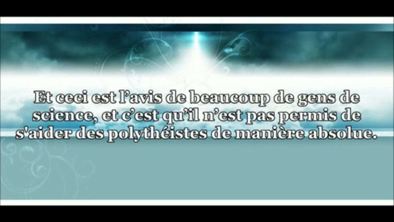 S'aider des mécréants lors des batailles [Shaykh al-Fawzân]