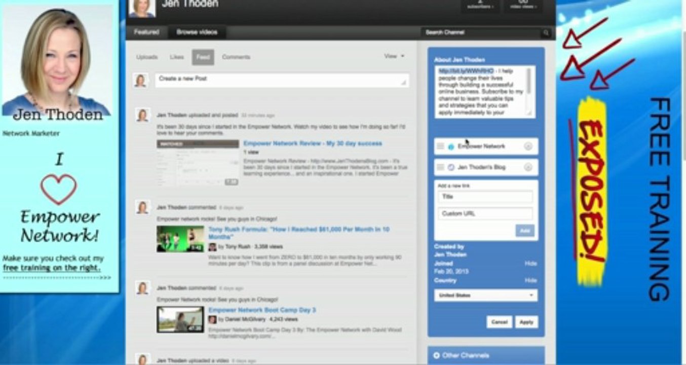 Creating a YouTube Channel - Online Video Marketing Tips
